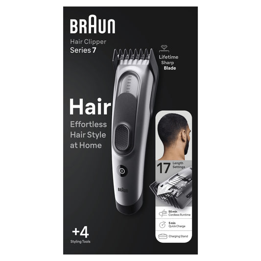 Braun - HC7390 Negro  Gris 17 Níquel-metal hidruro (NiMH)