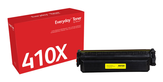 Everyday El tóner ™ Amarillo de Xerox es compatible con HP 410X (CF412X), High capacity