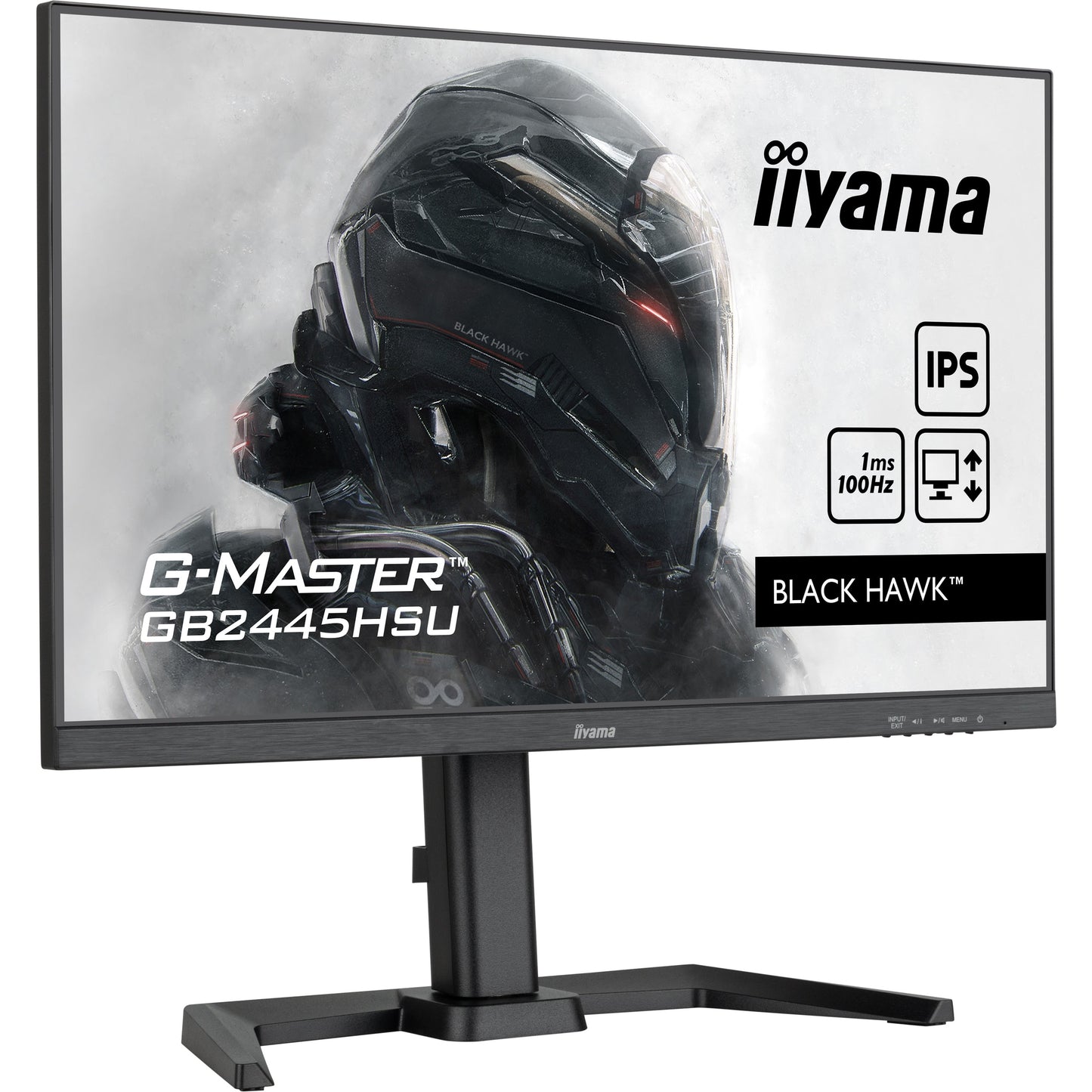 iiyama G-MASTER GB2445HSU-B1 pantalla para PC 61 cm (24") 1920 x 1080 Pixeles Full HD LED Negro