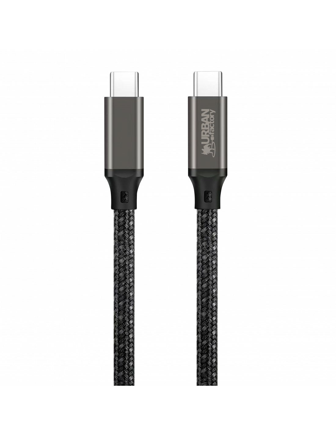 Urban Factory - BASEE cable USB 2 m USB C Gris