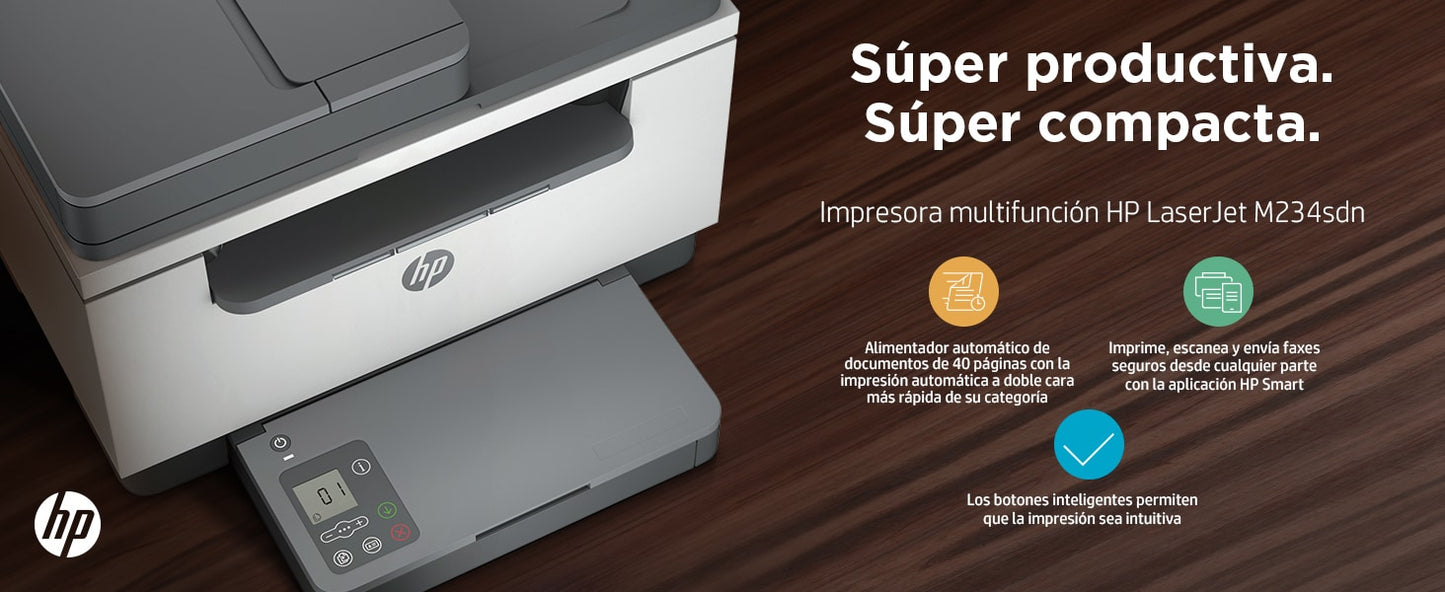 HP LaserJet Impresora multifunción M234sdn