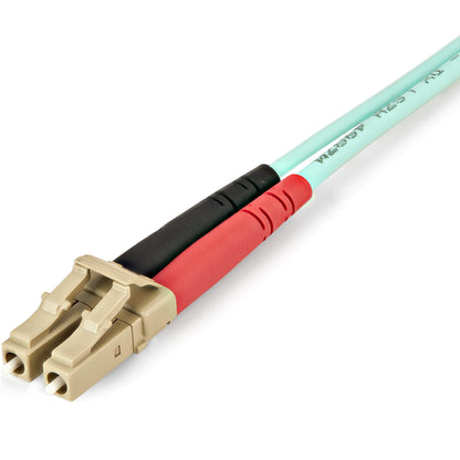 StarTech.com - Cable de 10m de Fibra Óptica Dúplex Multimodo MTP(F)/PC a 4x LC/PC Multiconector OM3 - OFNP - Tipo A 8F - 50/125µm LOMMF - Redes de 40G - Baja Pérdida de Inserción -MPO