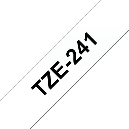 Brother TZE-241 cinta para impresora de etiquetas Negro sobre blanco