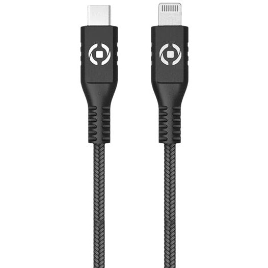 Celly - PL2MUSBCLIGHT cable de conector Lightning 2 m Negro