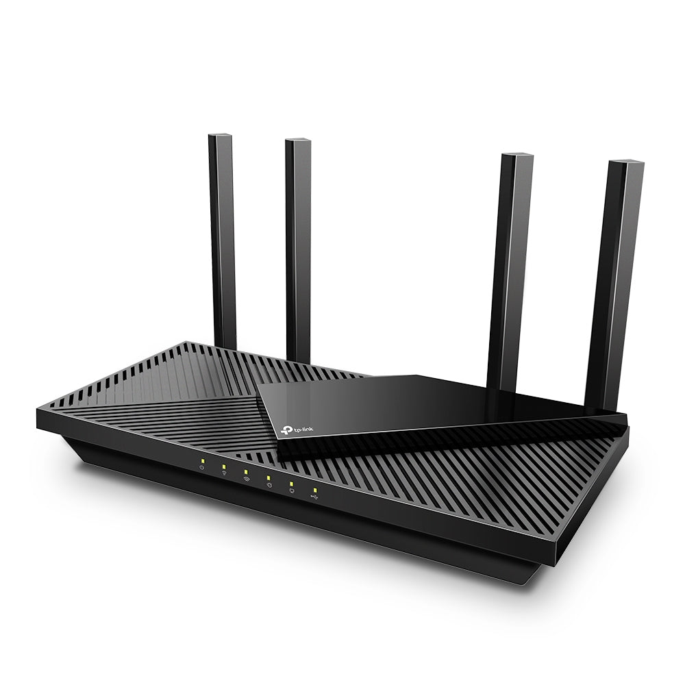 TP-Link - Archer AX55 router inalámbrico Gigabit Ethernet Doble banda (2 4 GHz / 5 GHz) Negro