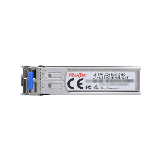 Ruijie Networks - GE-SFP-LX20-SM1310-BIDI red modulo transceptor Fibra óptica 1000 Mbit/s