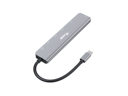 Equip - 133494 base para portátil y replicador de puertos Alámbrico USB 3.2 Gen 1 (3.1 Gen 1) Type-C Plata