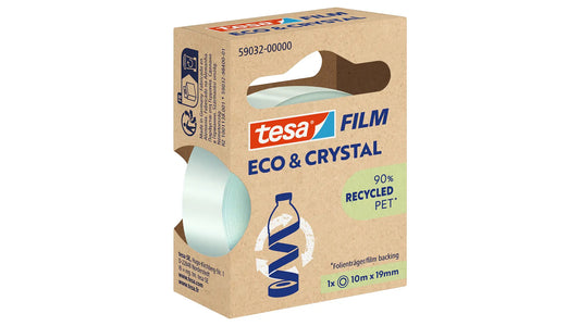 TESA - Eco & Crystal 10 m Tereftalato de polietileno (PET)