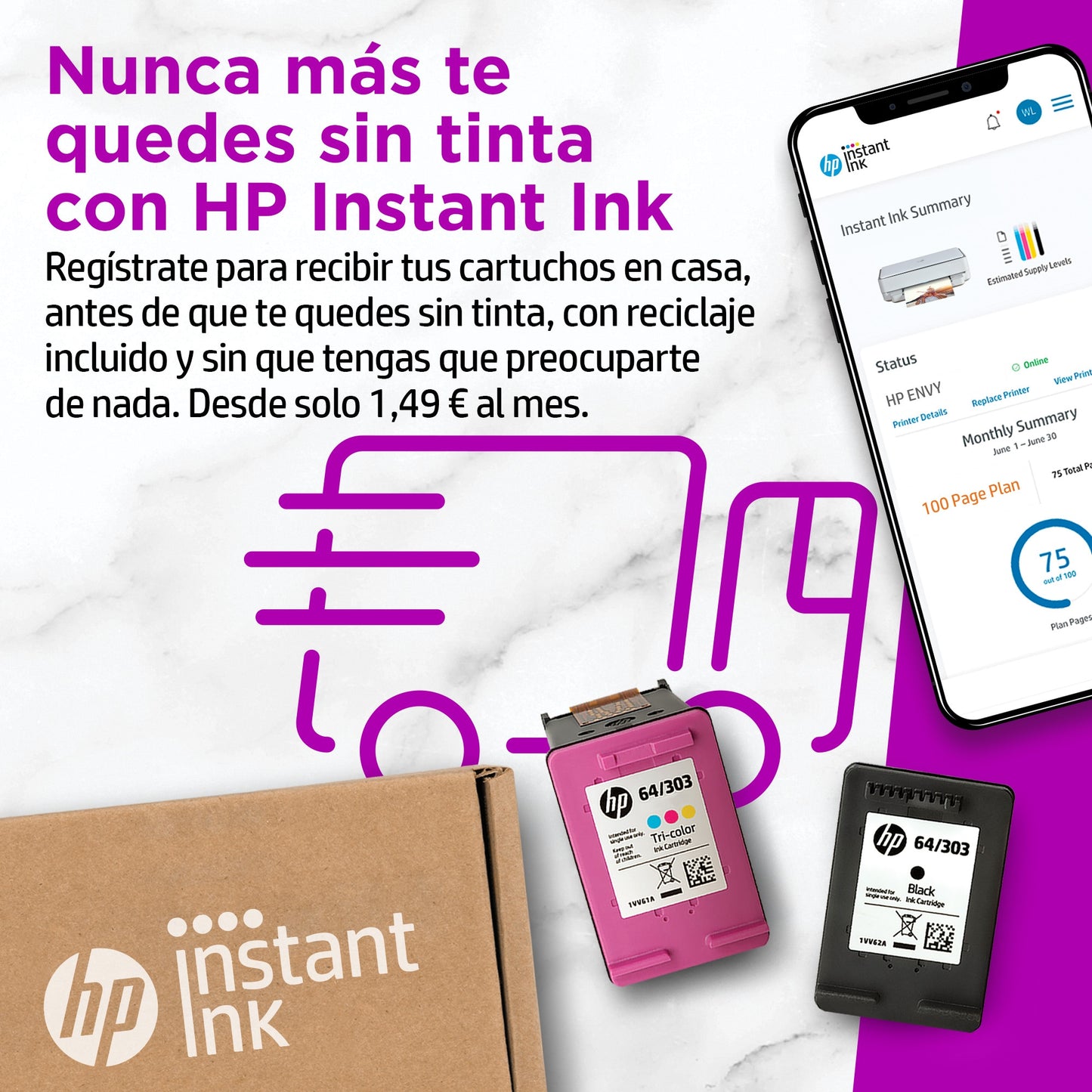 HP ENVY Impresora multifunción 6020e