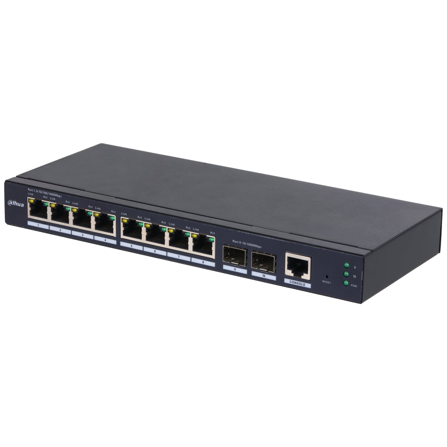 Dahua Technology - SG4010-2F Gestionado L2 Gigabit Ethernet (10/100/1000) Negro