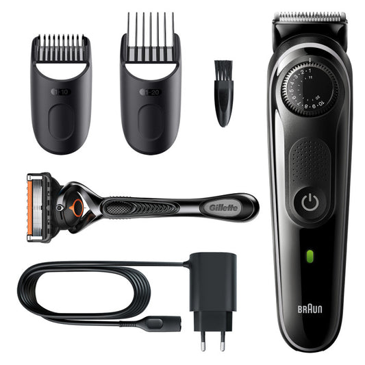 Braun - BeardTrimmer 5 BT5342 Mojado y seco Negro