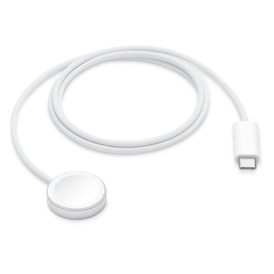 Apple - MT0H3TY/A cargador de dispositivo móvil Reloj inteligente Blanco USB Cargador inalámbrico Carga rápida Interior