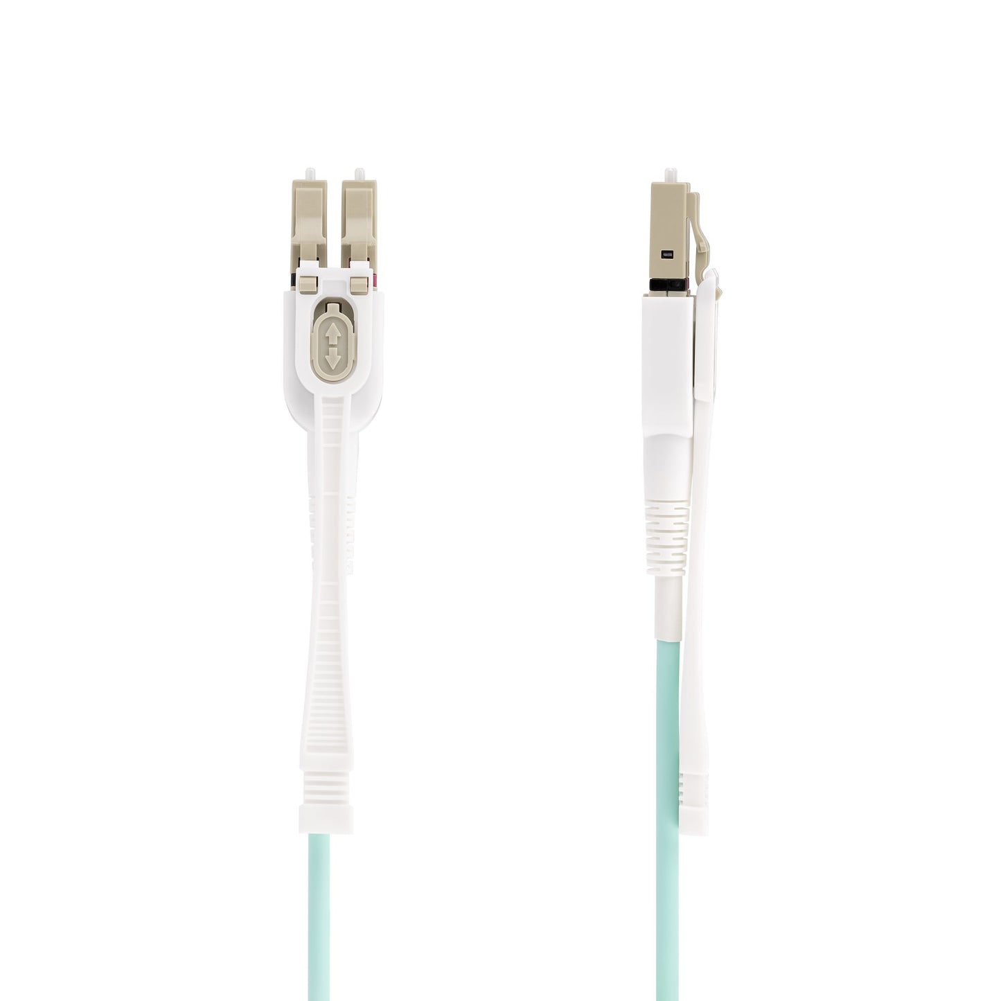 StarTech.com - Cable de Fibra Óptica Multimodo LC a LC (UPC) OM4 de 3m - con Pestillos - 50/125µm - Redes de 100G - Resistente a los Dobleces - Low Insertion Loss - LSZH