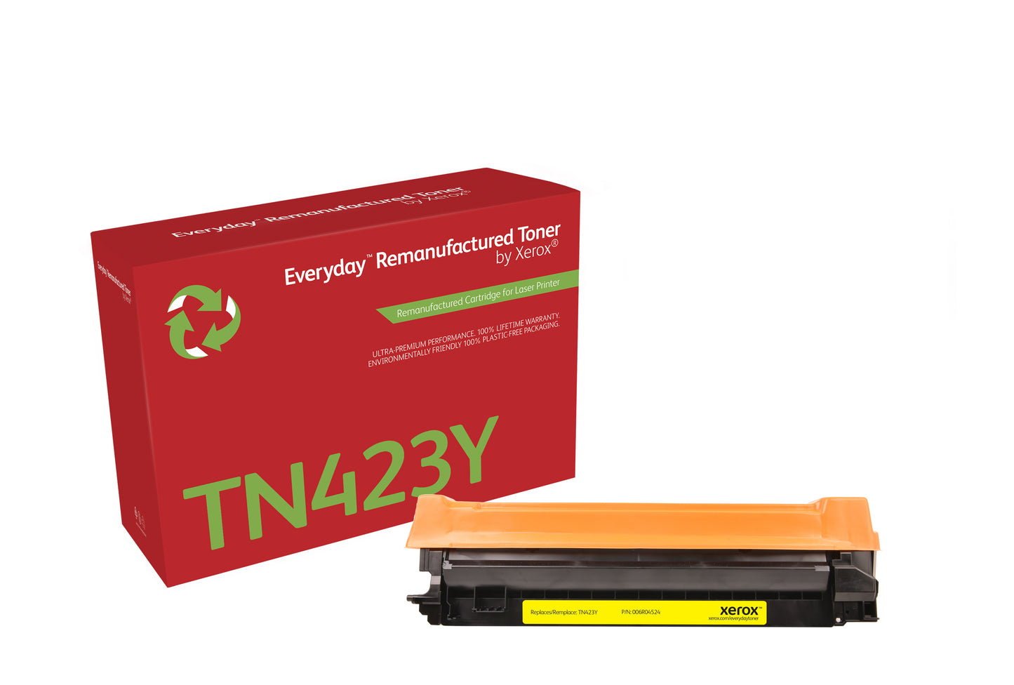 Everyday Tóner ™ Amarillo remanufacturado de Xerox es compatible con Brother TN423Y, High capacity