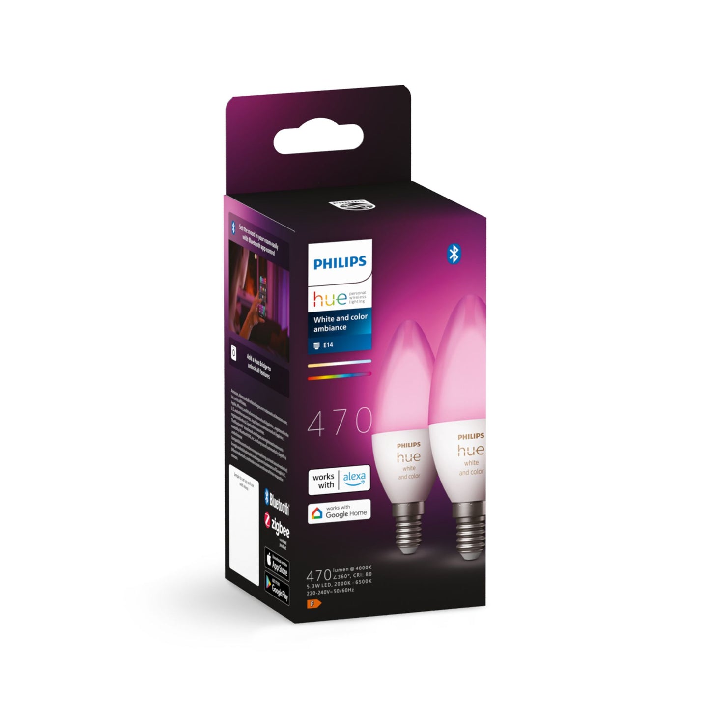 Philips - Hue White ambiance 929002294205 lámpara LED 5 5 W E14