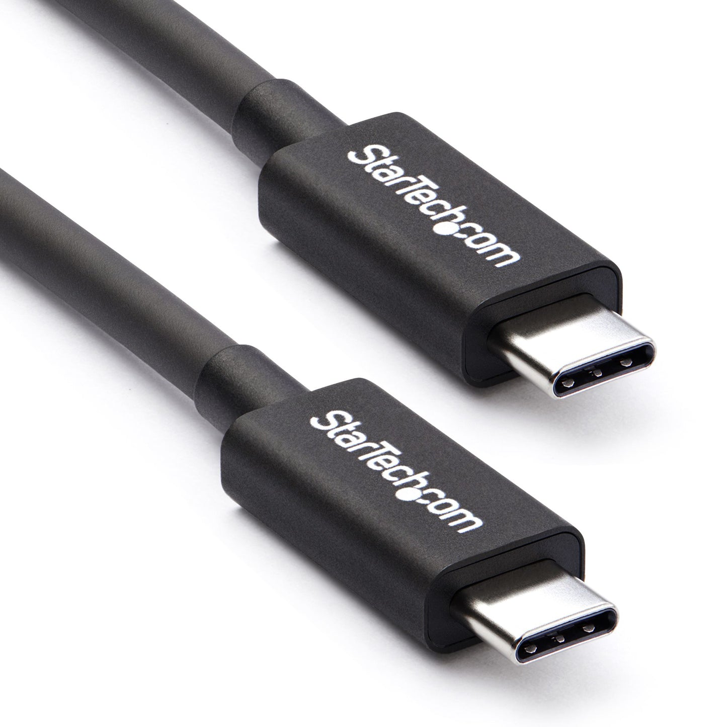 StarTech.com - Cable Thunderbolt 3 Pasivo de 50cm - 40Gbps - PD 100W - Vídeo 4K/5K - Cable Thunderbolt - Certificado Thunderbolt - Compatible con USB4 / Modo Alt DP - Thunderbolt 4 - USB 3.2 - USB-C