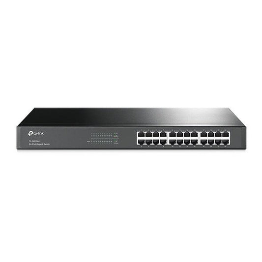 TP-Link - TL-SG1024 No administrado Gigabit Ethernet (10/100/1000) 1U Negro