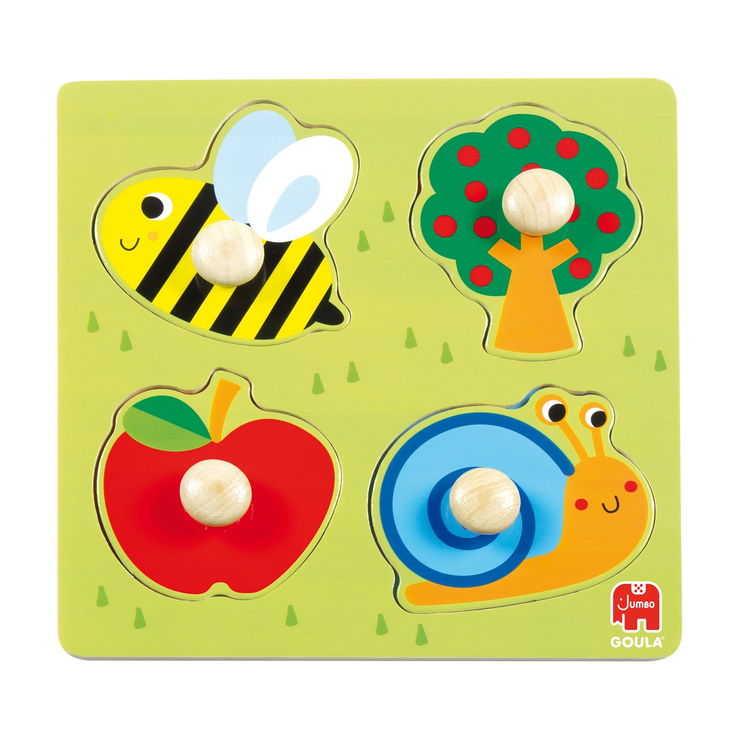 Goula - PUZZLE GOULA 4 PZ C/PIVOTES GRANDES CAMPO