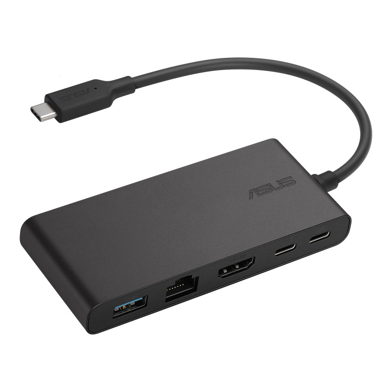 ASUS - Dock 4K Alámbrico USB 3.2 Gen 2 (3.1 Gen 2) Type-C Negro