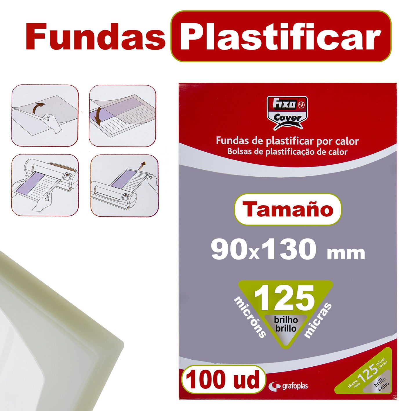 Fixo - 01021500 plastificador 100 pieza(s)