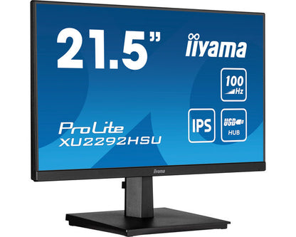 iiyama ProLite XU2292HSU-B6 pantalla para PC 54,6 cm (21.5") 1920 x 1080 Pixeles Full HD LED Negro