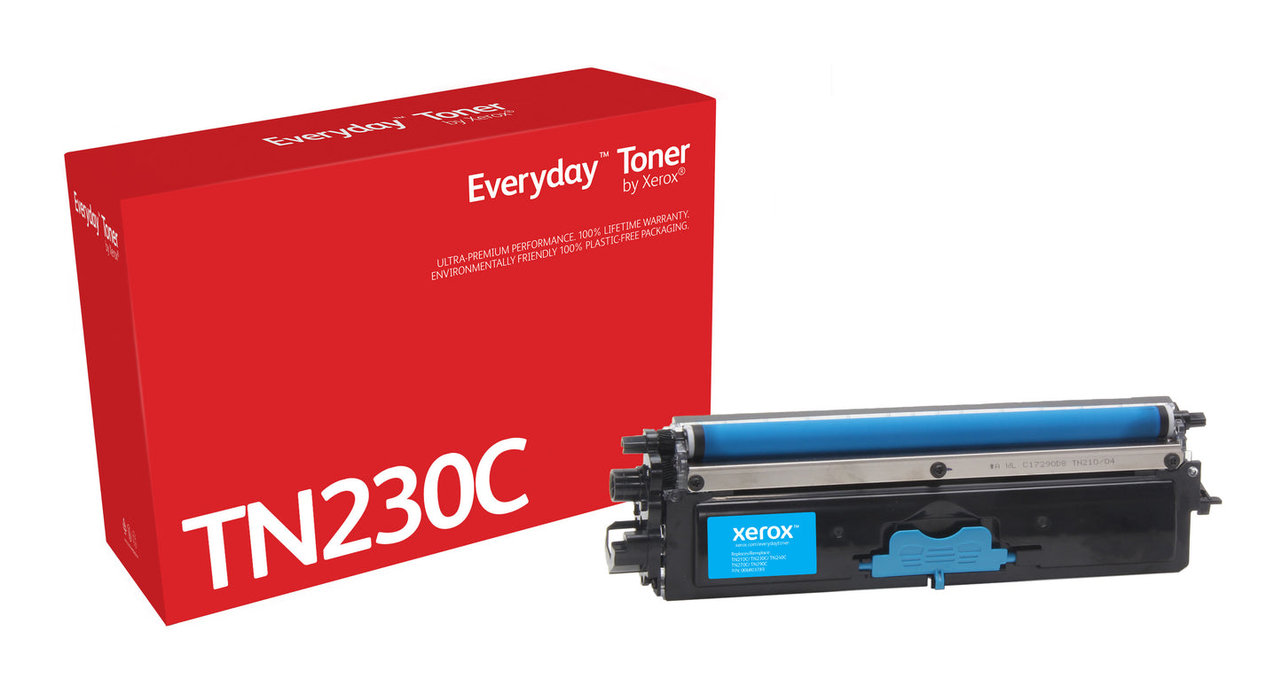 Everyday El tóner ™ Cian de Xerox es compatible con Brother TN230C, Capacidad estándar