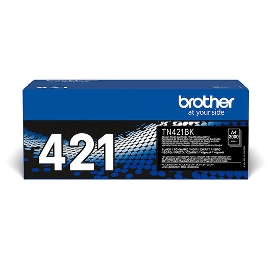 Brother TN-421BK cartucho de tóner 1 pieza(s) Original Negro