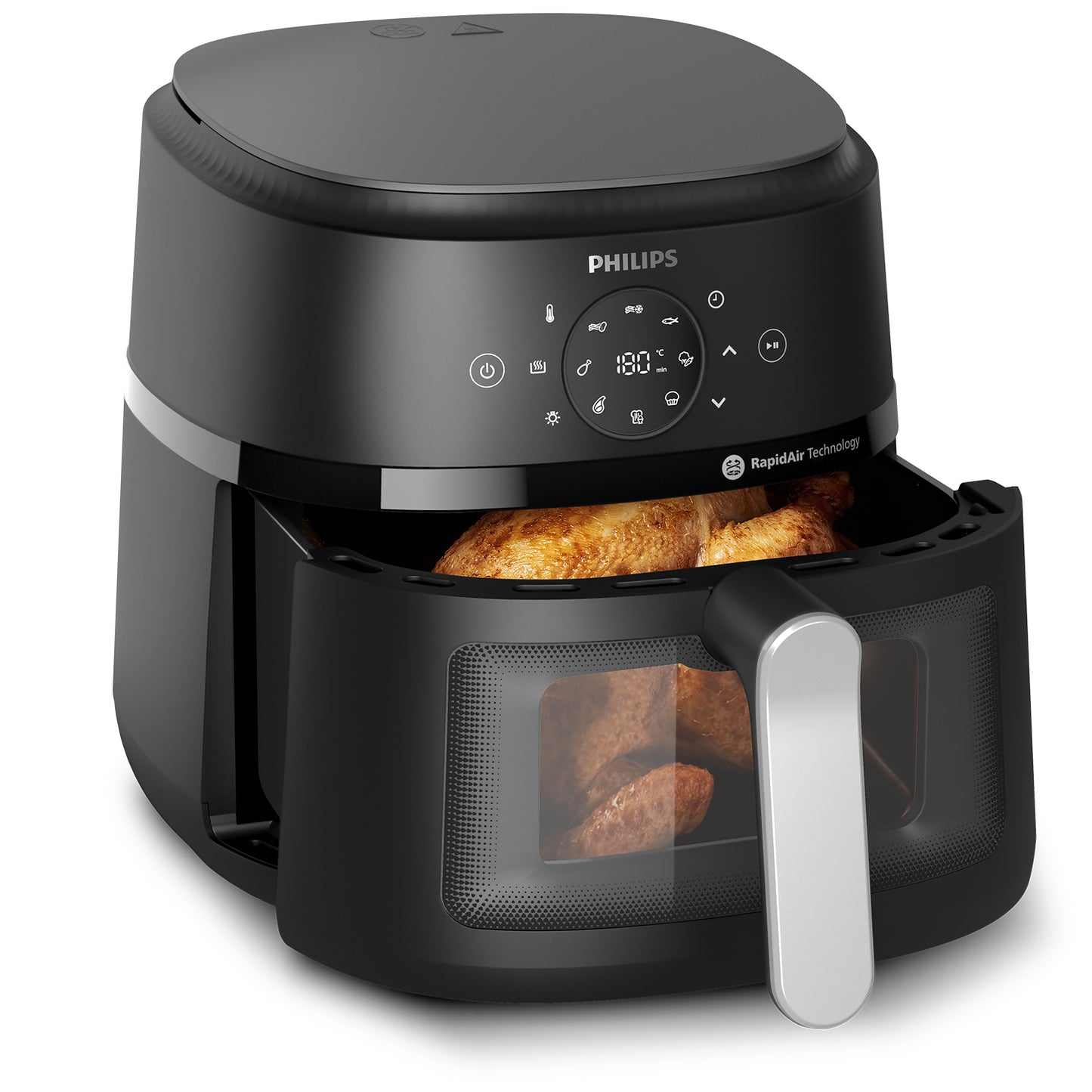 Philips - 2000 series Airfryer serie 2000 de 6 2 l plata