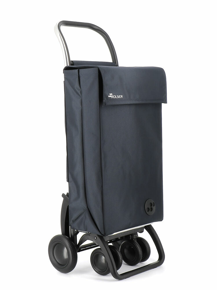 Rolser - Sbelta MF Negro  Azul Bolsa para carrito de la compra