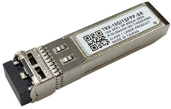 QNAP - TRX-10GITSFPP-SR red modulo transceptor Fibra óptica 10000 Mbit/s SFP+ 850 nm