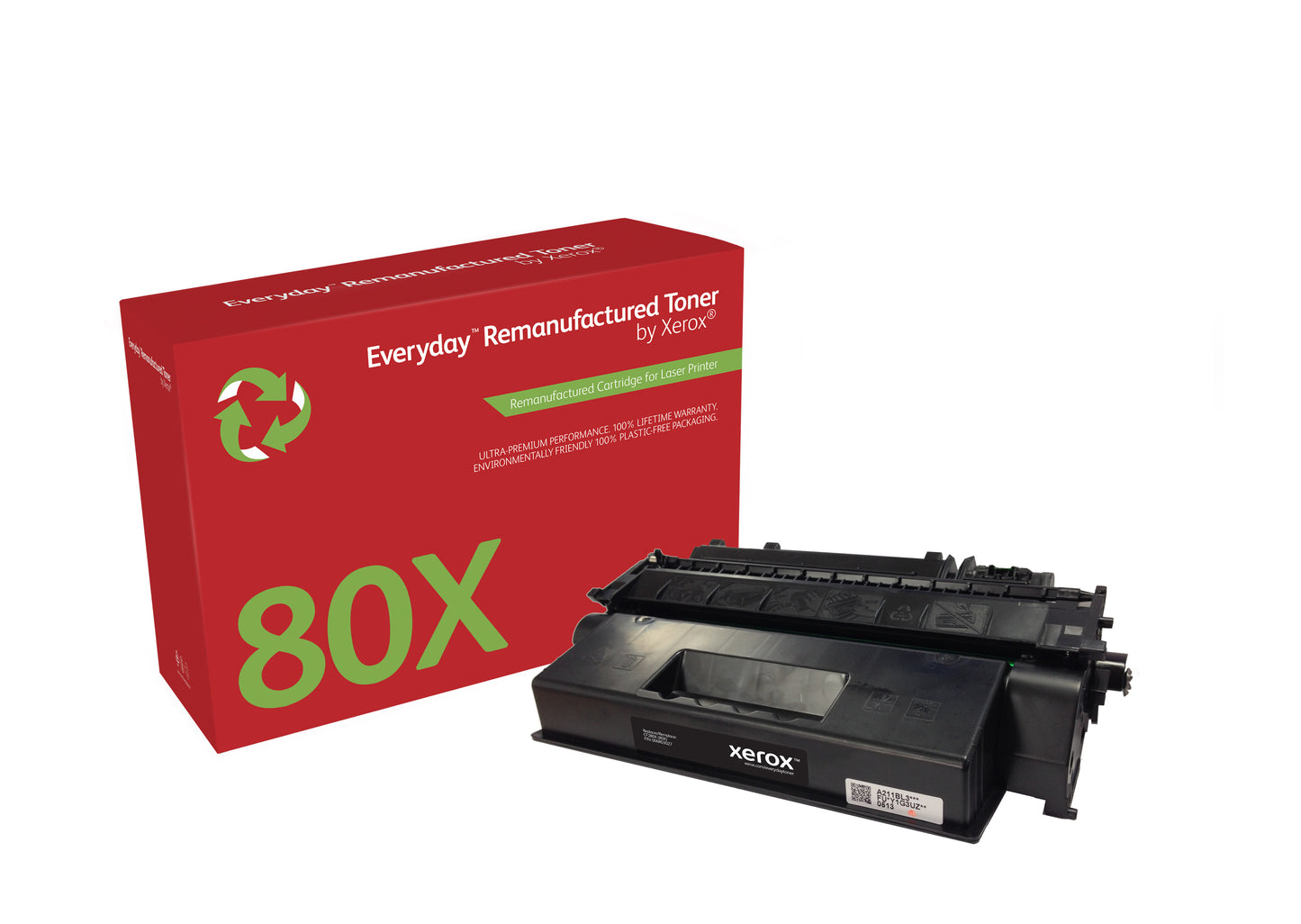 Everyday Tóner ™ Mono remanufacturado de Xerox es compatible con HP 80X (CF280X), High capacity