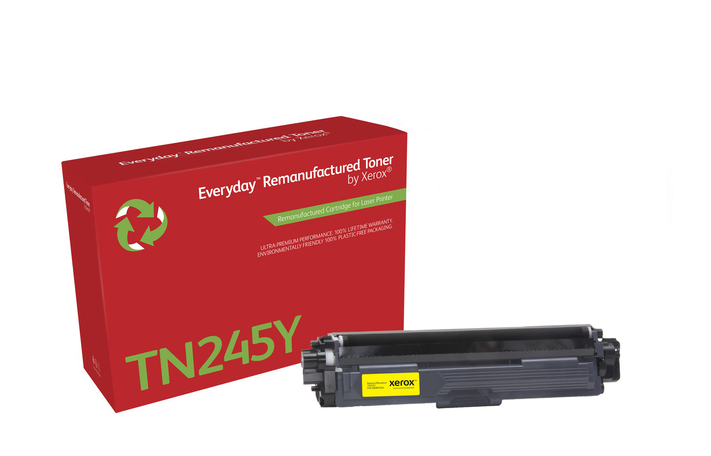 Everyday Tóner ™ Amarillo remanufacturado de Xerox es compatible con Brother TN245Y, High capacity