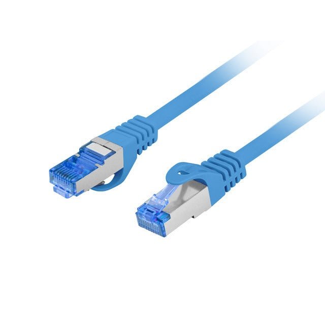 Lanberg - PCF6A-10CC-0025-B cable de red Azul 0 25 m Cat6a S/FTP (S-STP)