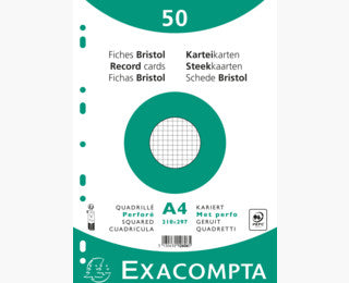 Exacompta - 12606E ficha Blanco