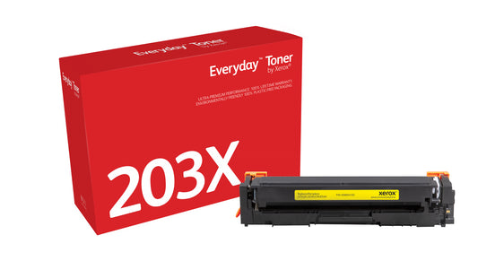 Everyday El tóner ™ Amarillo de Xerox es compatible con HP 203X (CF542X), High capacity