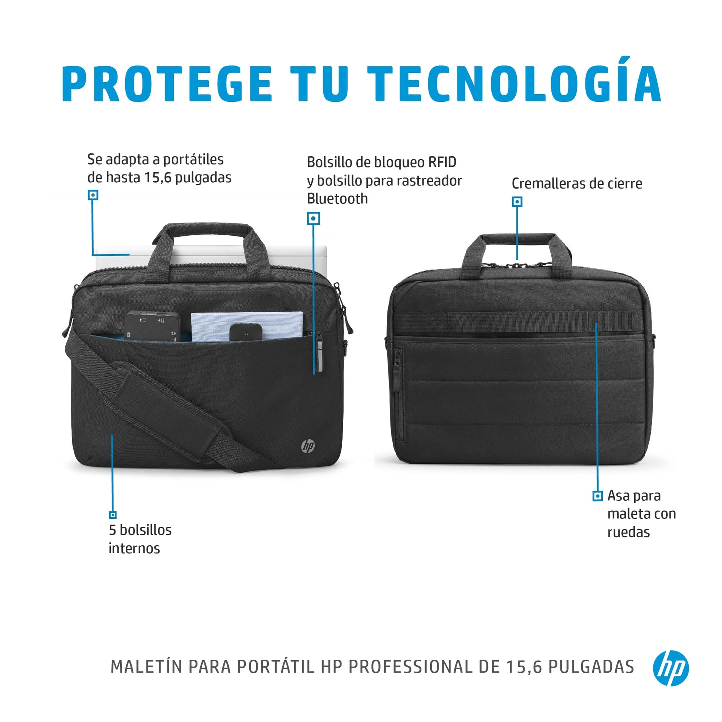 HP - Professional 15.6-inch Laptop Bag