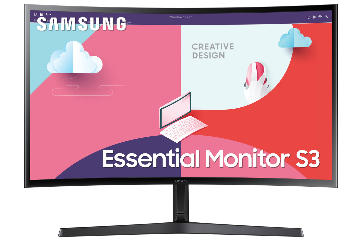 Samsung - S36C LED display 61 cm (24") 1920 x 1080 Pixeles Full HD Negro