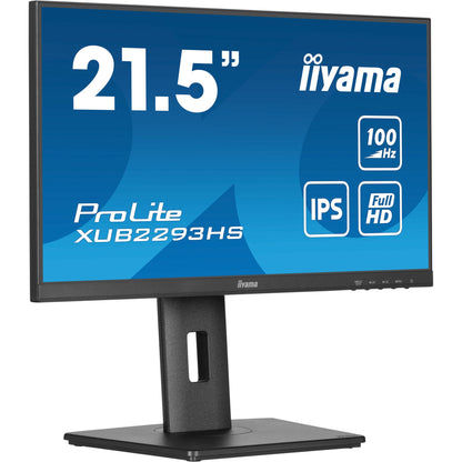 iiyama - ProLite XUB2293HS-B6 pantalla para PC 54 6 cm (21.5") 1920 x 1080 Pixeles Full HD LED Negro