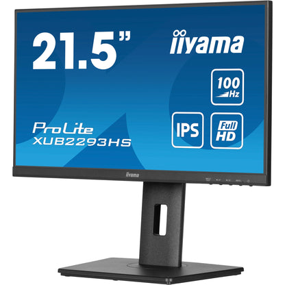 iiyama - ProLite XUB2293HS-B6 pantalla para PC 54 6 cm (21.5") 1920 x 1080 Pixeles Full HD LED Negro