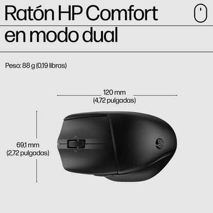 HP - 685 Comfort Dual-Mode Keyboard and Mouse Combo