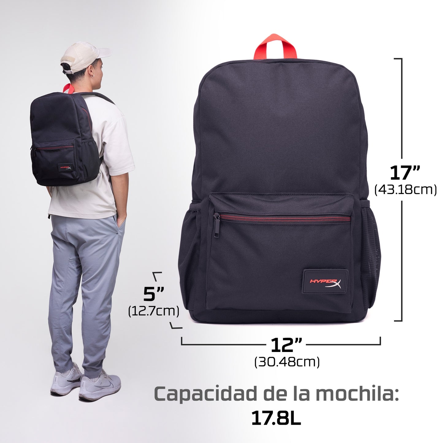 HyperX - HP HYPERX DELTA MOCHILA -  8C524AA