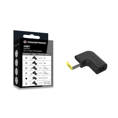 Conceptronic - ABBY15PC05 accesorio para portatil Clavija de adaptador de corriente para ordenador portátil