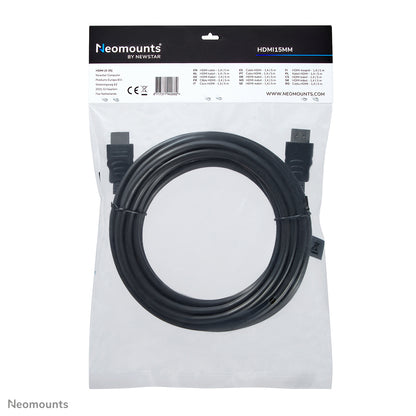 Neomounts - Cable alargador HDMI   5 metros