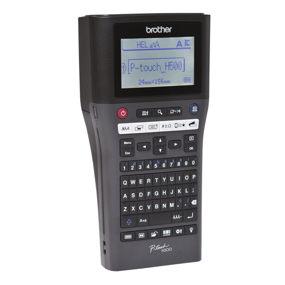 Brother - PT-H500 impresora de etiquetas 180 x 180 DPI 30 mm/s Alámbrico TZe QWERTY