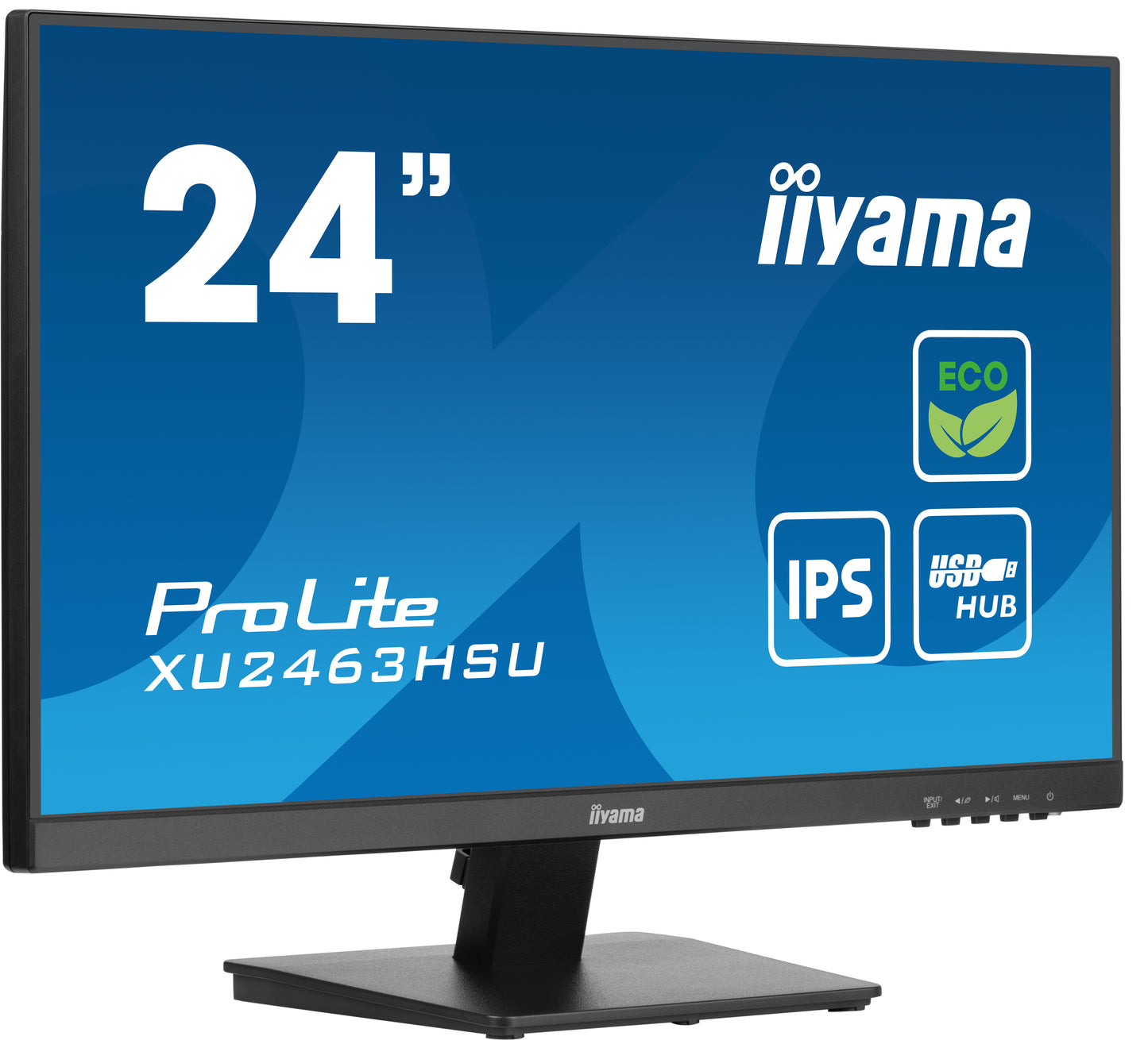 iiyama - ProLite XU2463HSU-B1 pantalla para PC 60 5 cm (23.8") 1920 x 1080 Pixeles Full HD LED Negro