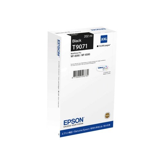 Epson - TINTA NEGRO XXL 10000P WF-6XXX