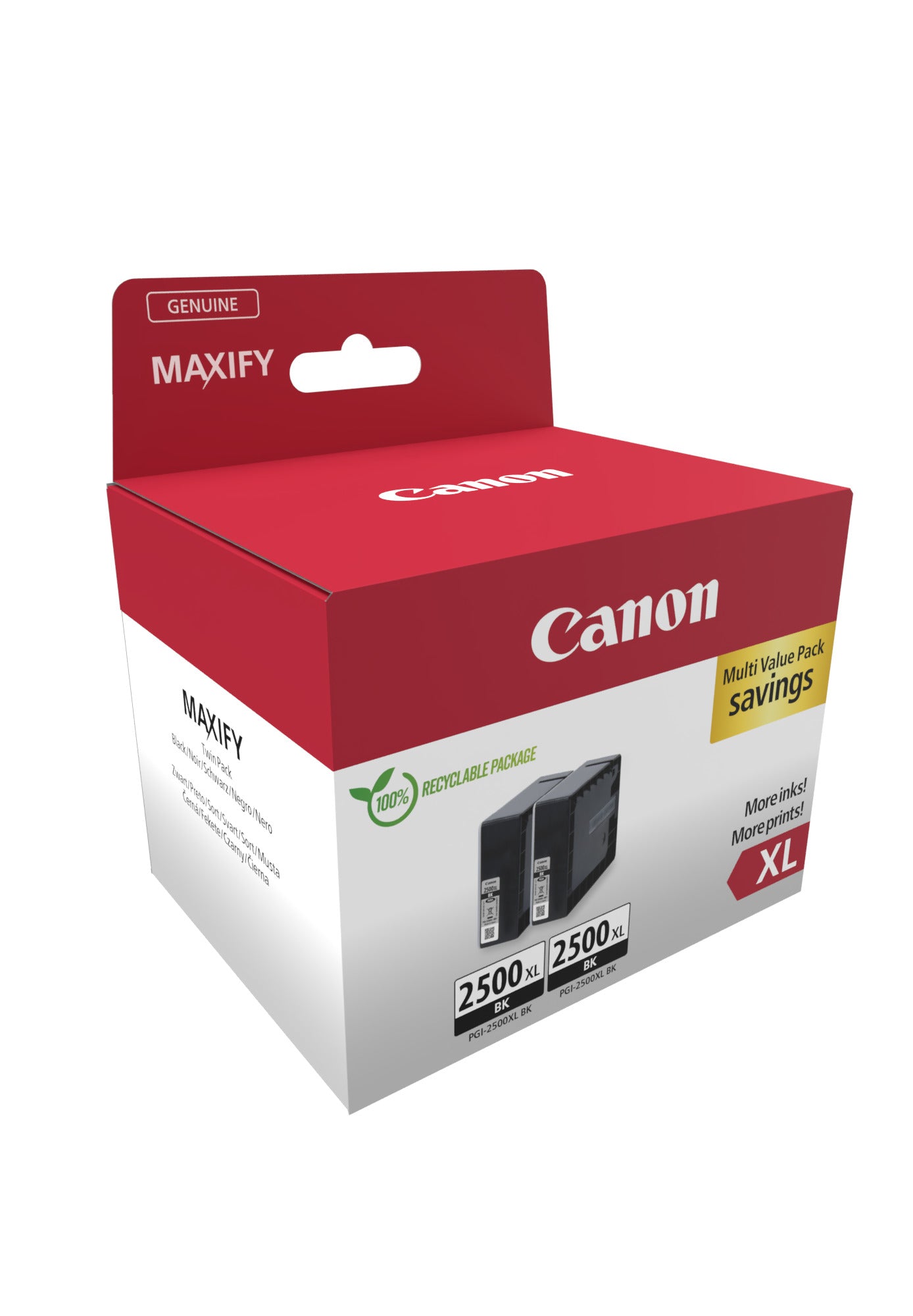 Canon 9254B011 cartucho de tinta 2 pieza(s) Original Negro