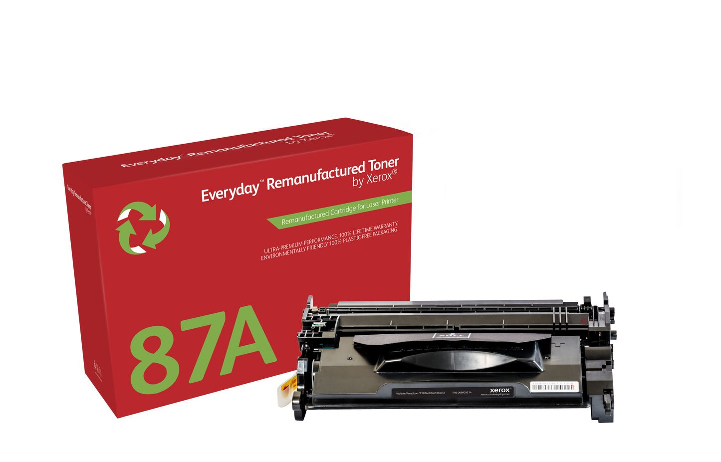 Everyday Tóner ™ Mono remanufacturado de Xerox es compatible con HP 87A (CF287A), Capacidad estándar