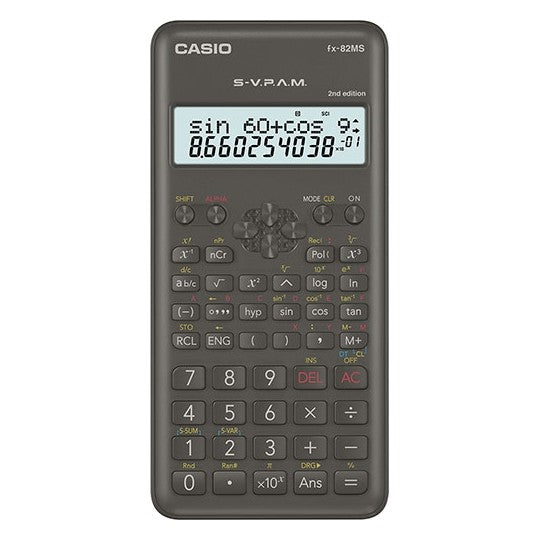 Casio - CALCULADORA CIENTIFICA CASIO FX-82MS-2ND-EDITION