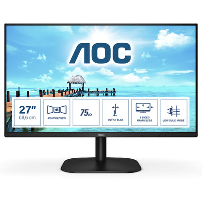 AOC - B2 27B2H/EU LED display 68 6 cm (27") 1920 x 1080 Pixeles Full HD Negro